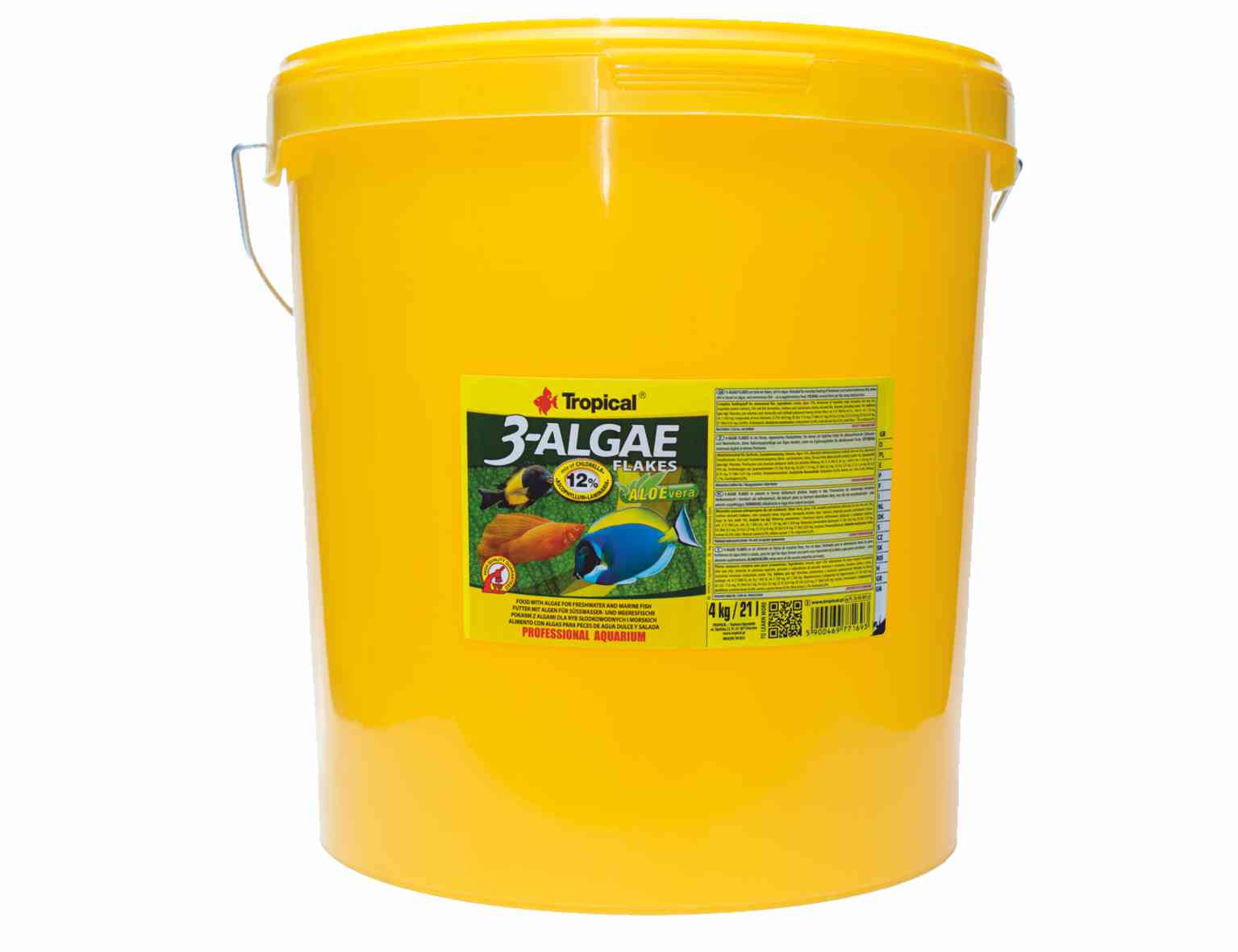 TROPICAL-3-Algae Flakes 21L/4kg