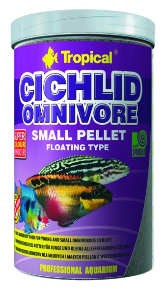 TROPICAL-Cichl.Omnivore S Pellet 250ml