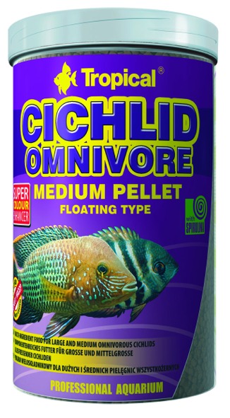 TROPICAL-Cichl.Omnivore M Pellet 500ml