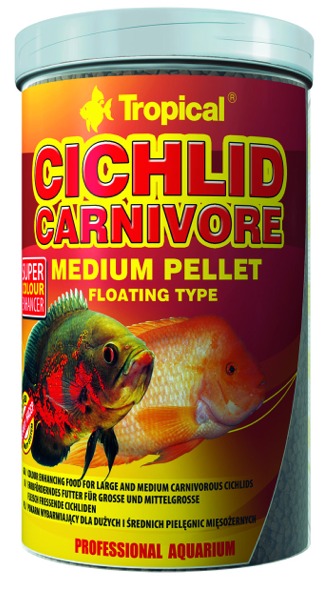 TROPICAL-Cichl.Carnivore M Pellet 1000ml