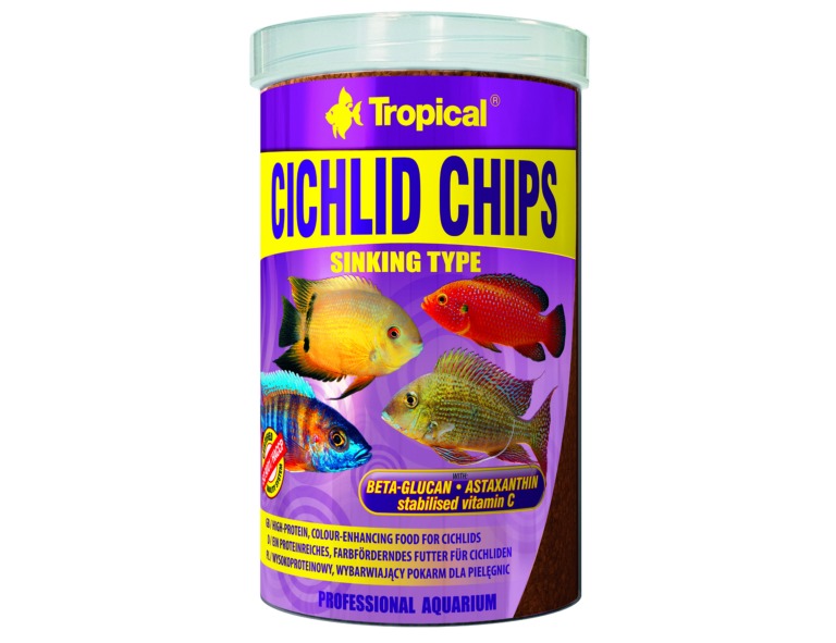TROPICAL- Cichlid chips 250ml/130g