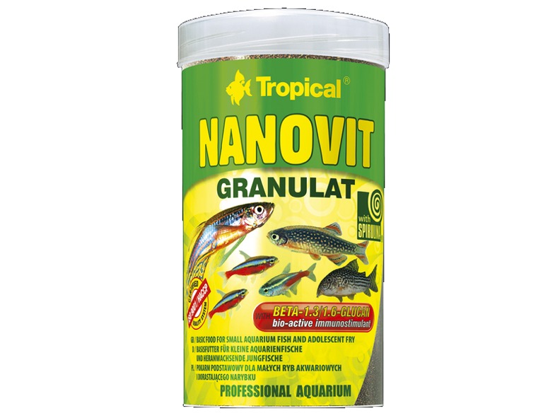 TROPICAL- Nanovit granulát 100ml/70g
