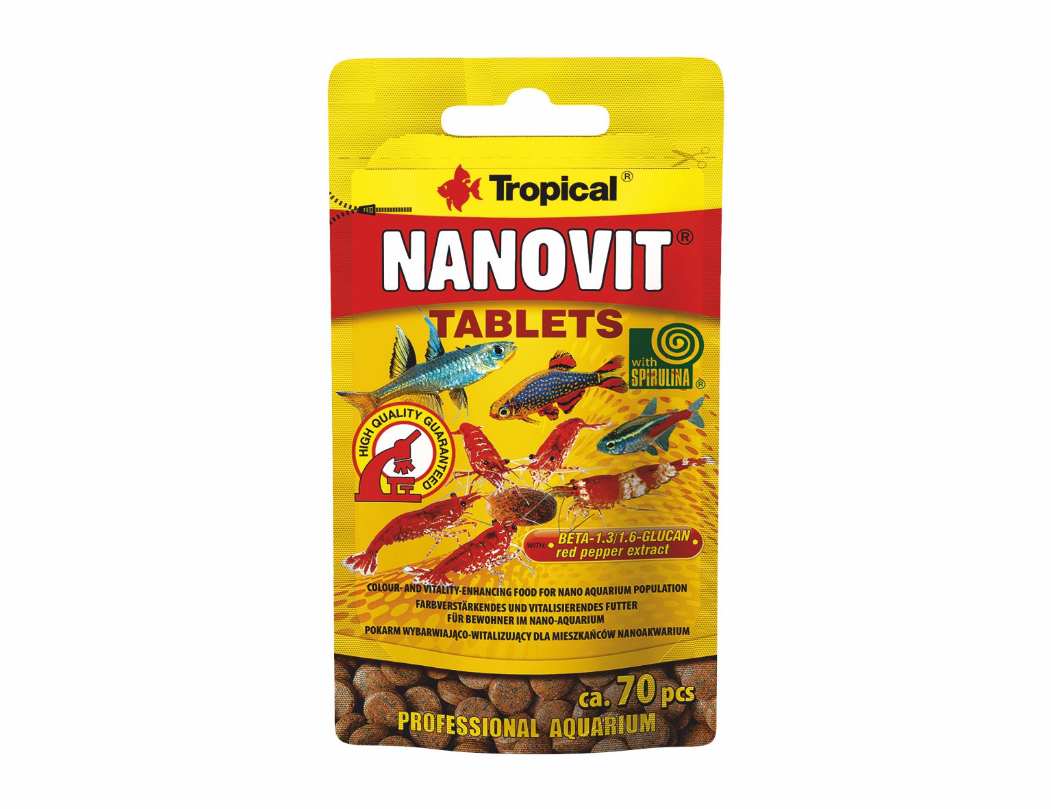 TROPICAL- Nanovit tablets 10g/cca 70ks
