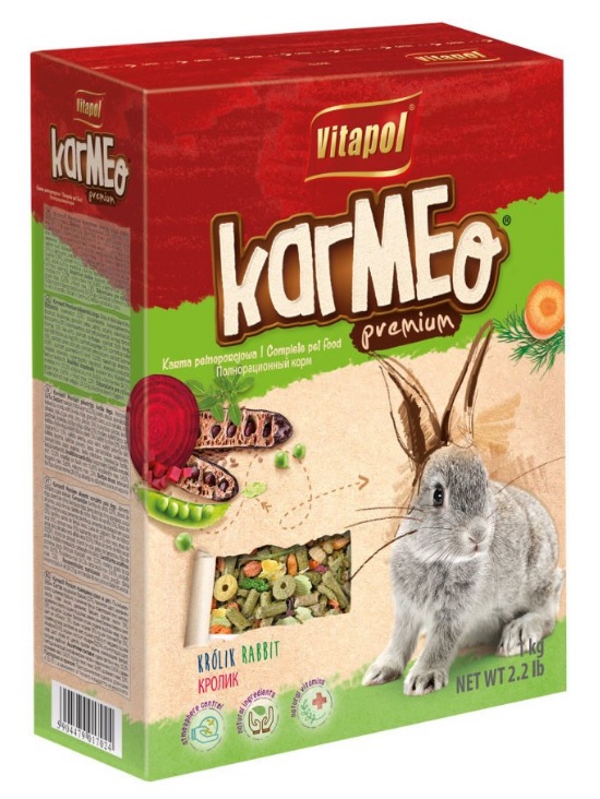 VITAPOL-krmivo pre králika 1kg krabička