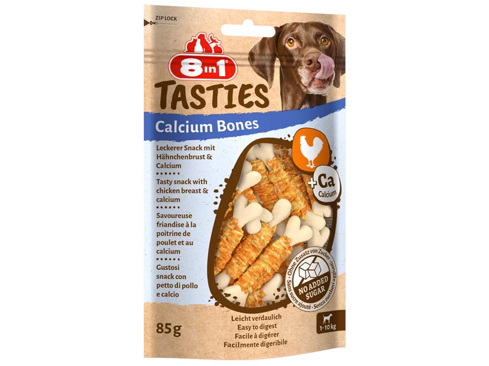 8in1 TASTIES Calcium Bones 85g