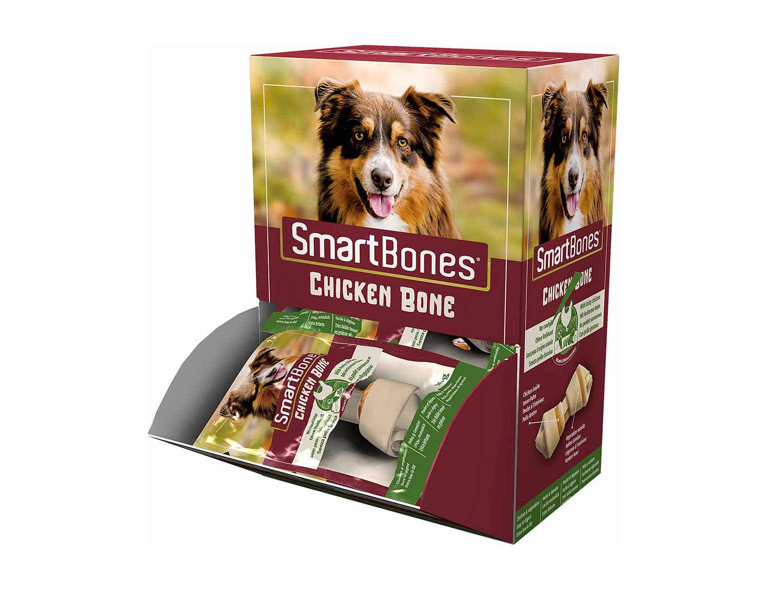 SmartBones pamlsky pre psov 1ks Chicken Mini