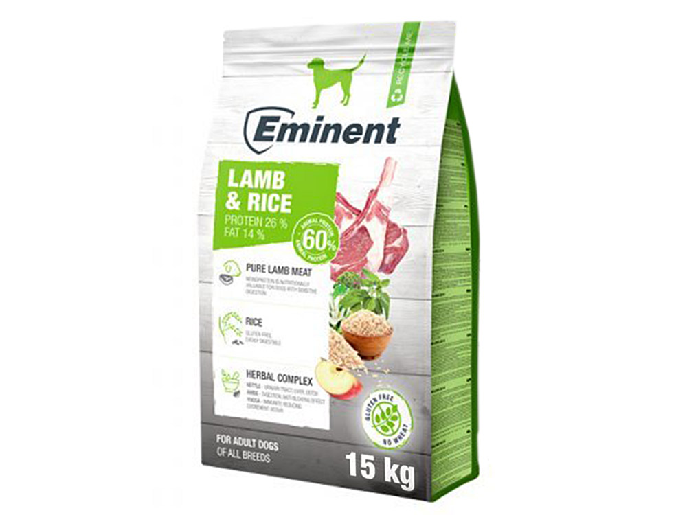 EMINENT Lamb & Rice 26/14 - 15kg