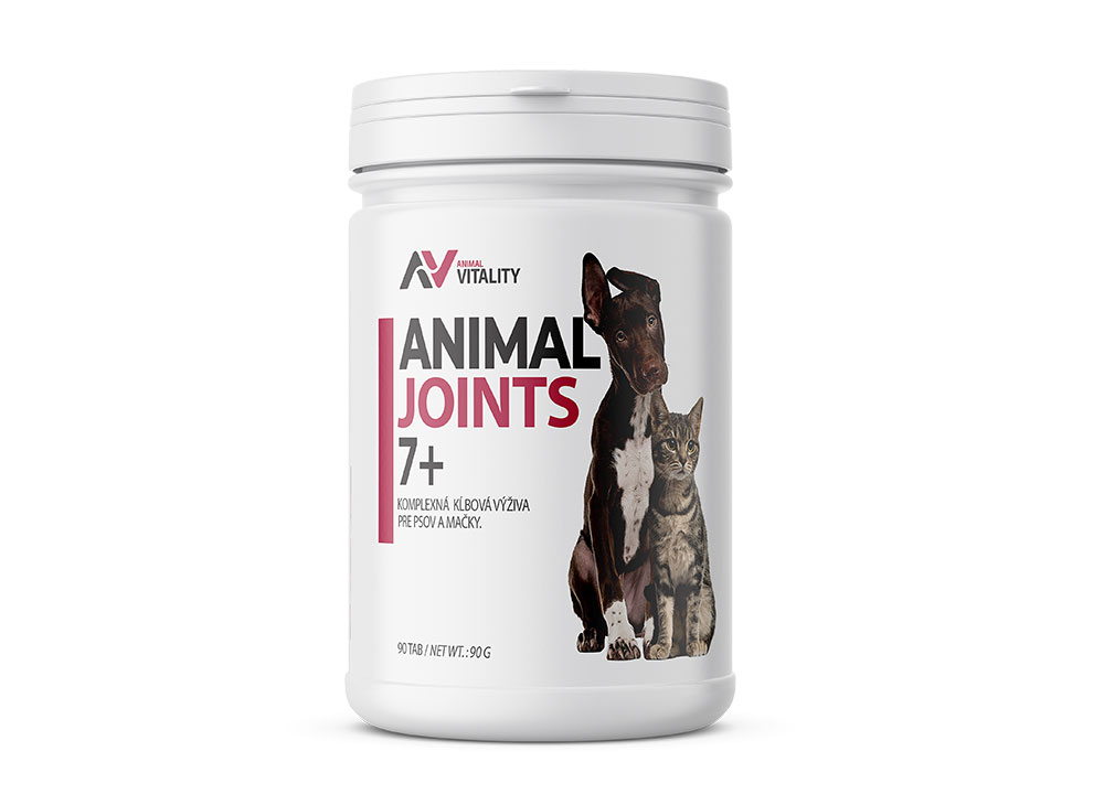 ANIMAL JOINTS 7+ na kĺby - kompletná kĺbová výživa pre psov a mačky 90 tabliet