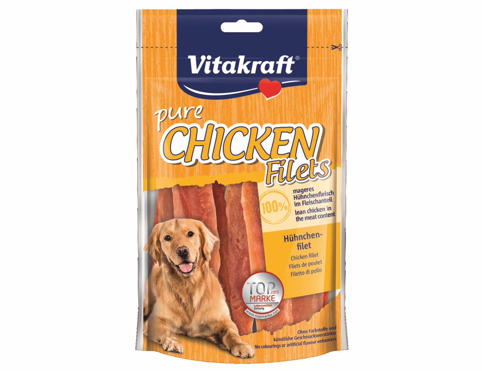 VITAKRAFT-CHICKEN pre psov kuracie filety 80g