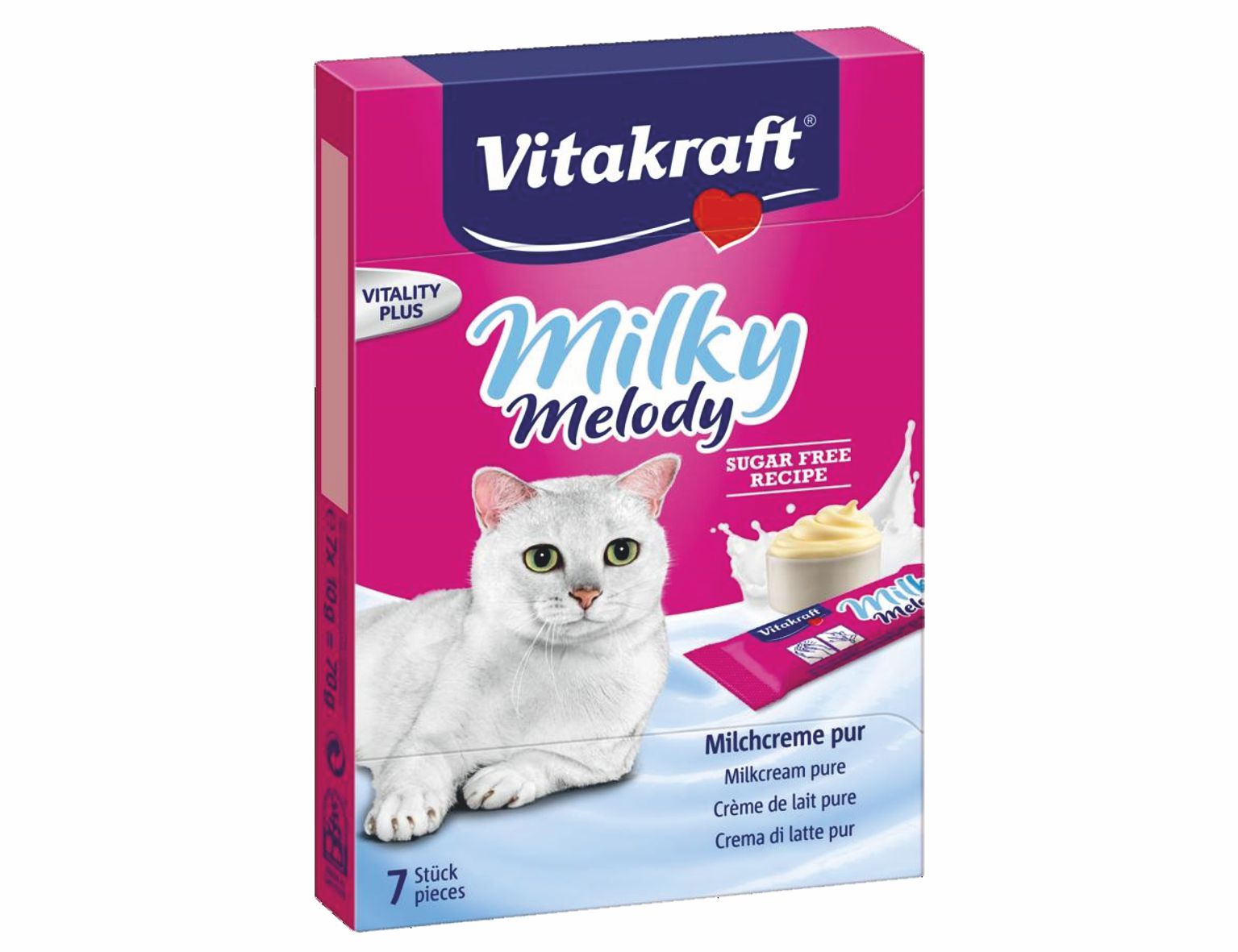 VITAKRAFT-Milky Melody mlieko pre mačky 70g
