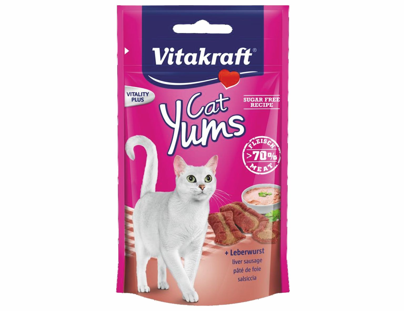 VITAKRAFT-Cat Yums pečeň 40g